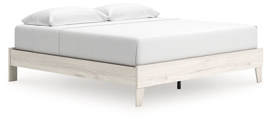 Socalle - Platform Bed, Twin, White