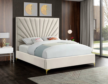 Eclipse - Bed, Queen, Beige