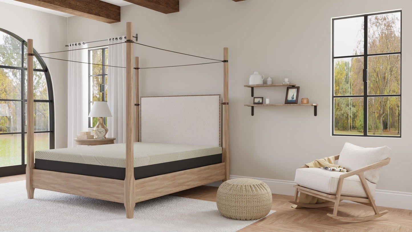 10 Comfort Series Medium Gel Memory Foam Tight Top Mattress