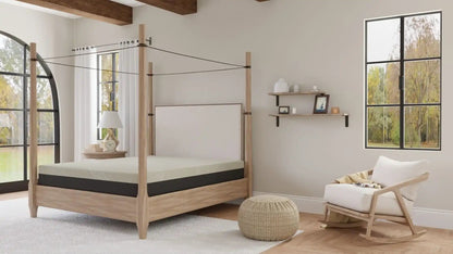 12 Comfort Series Soft Gel Memory Foam Tight Mattress, Twin, Gray