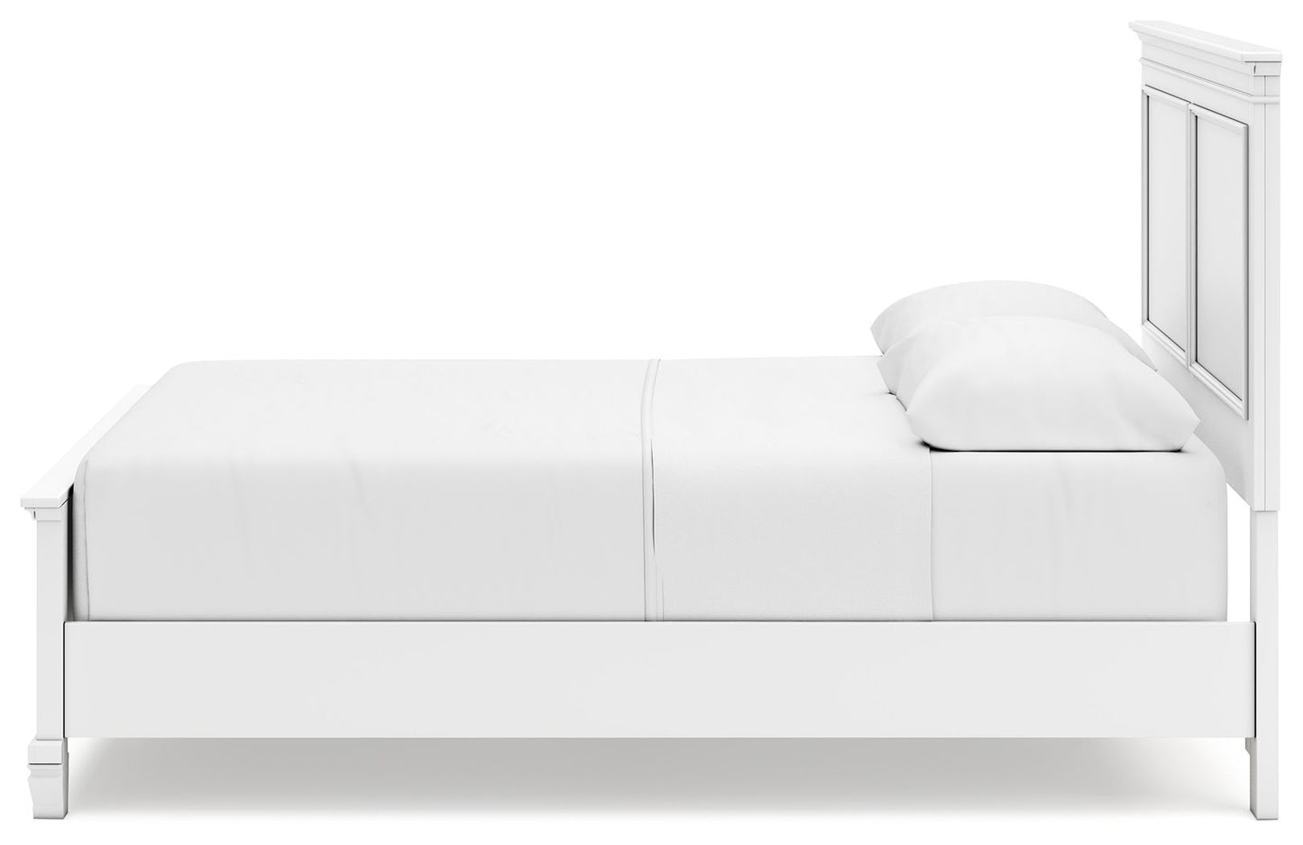 Fortman - Panel Bed, Full, White