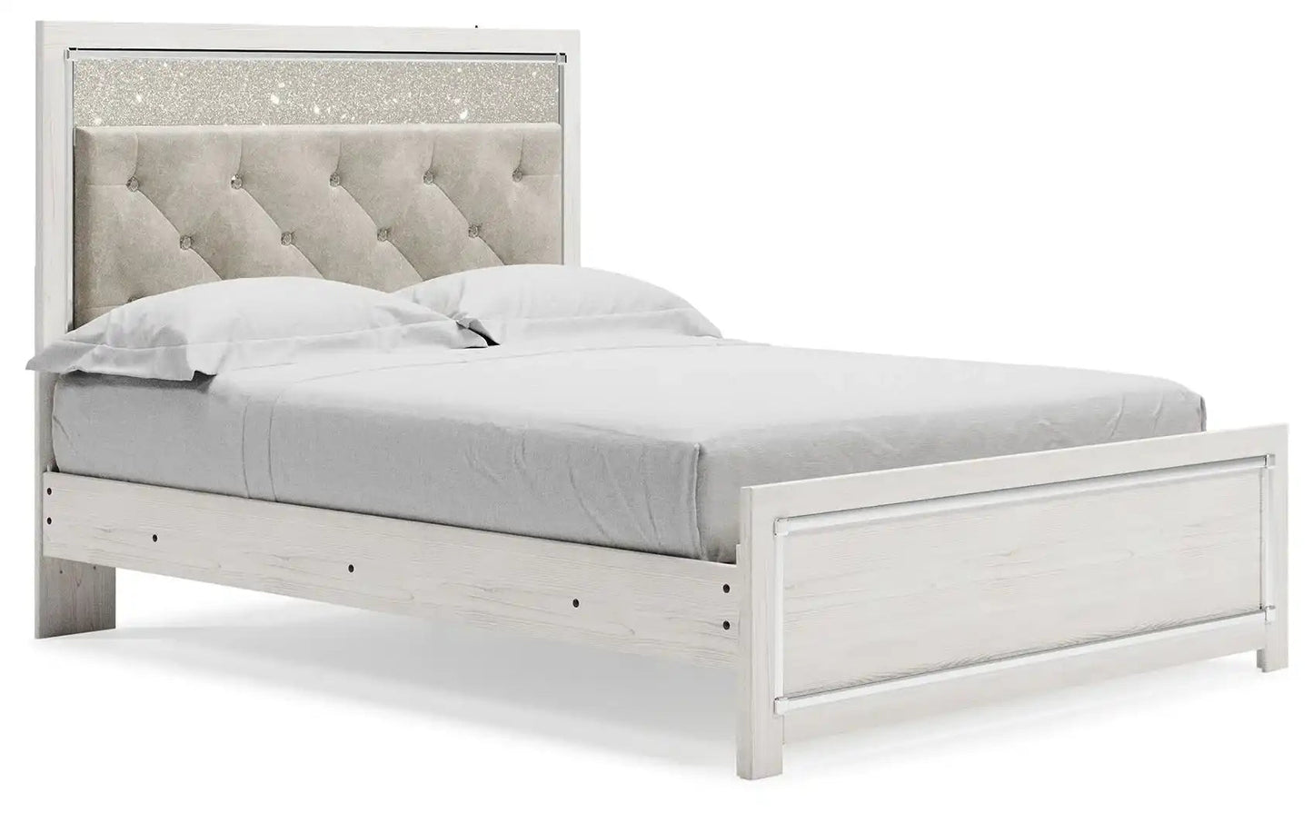 Altyra - Panel Bed, Twin, White