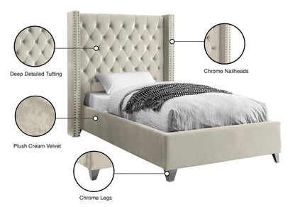 Aiden - Bed, King, Beige