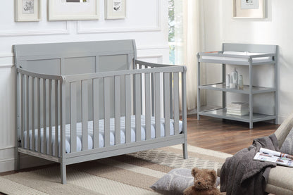 Shailee - 4-in-1 Convertible Crib, Dark Brown