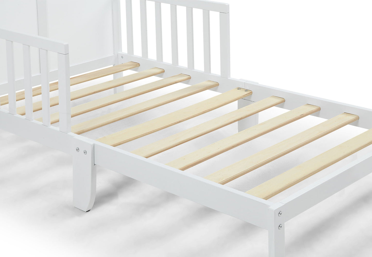 Birdie - Toddler Bed - Two Tone, White