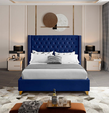 Barolo - Bed, Twin, Blue