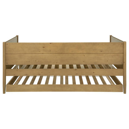 Calinda - Wood Twin Daybed With Trundle - Natural