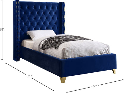 Barolo - Bed, Twin, Blue