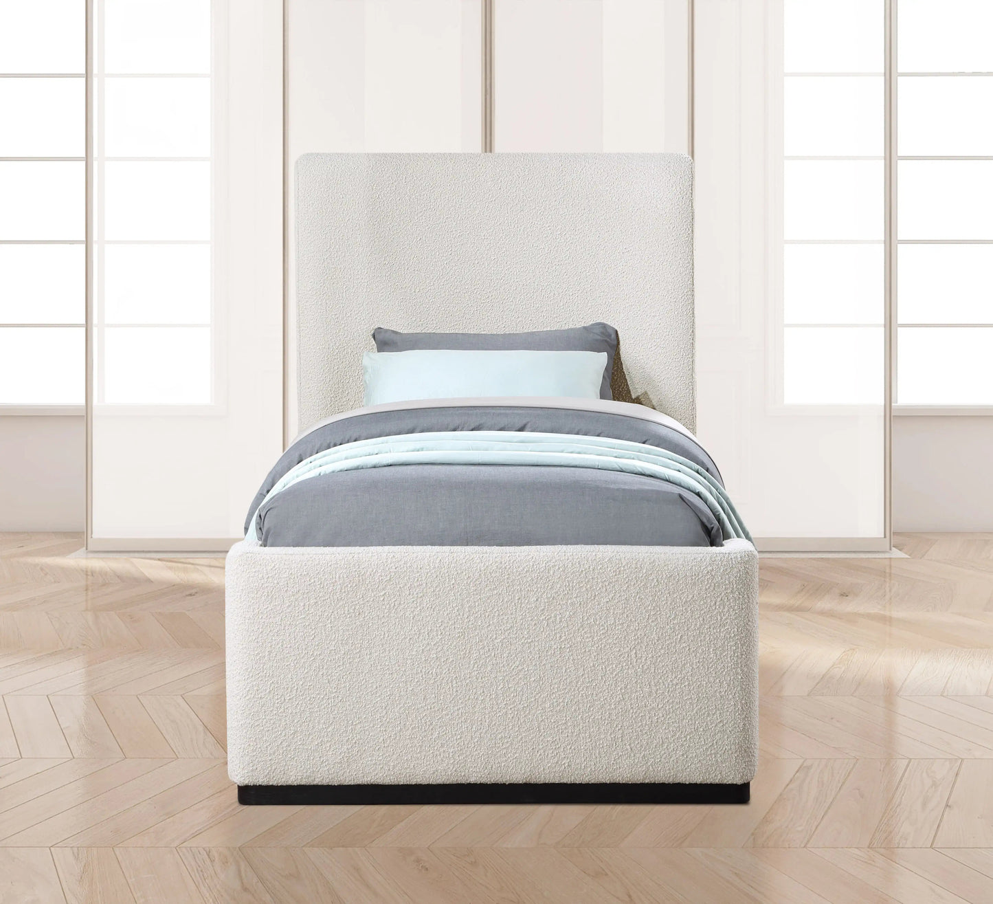 Oliver - Bed, Twin, Beige