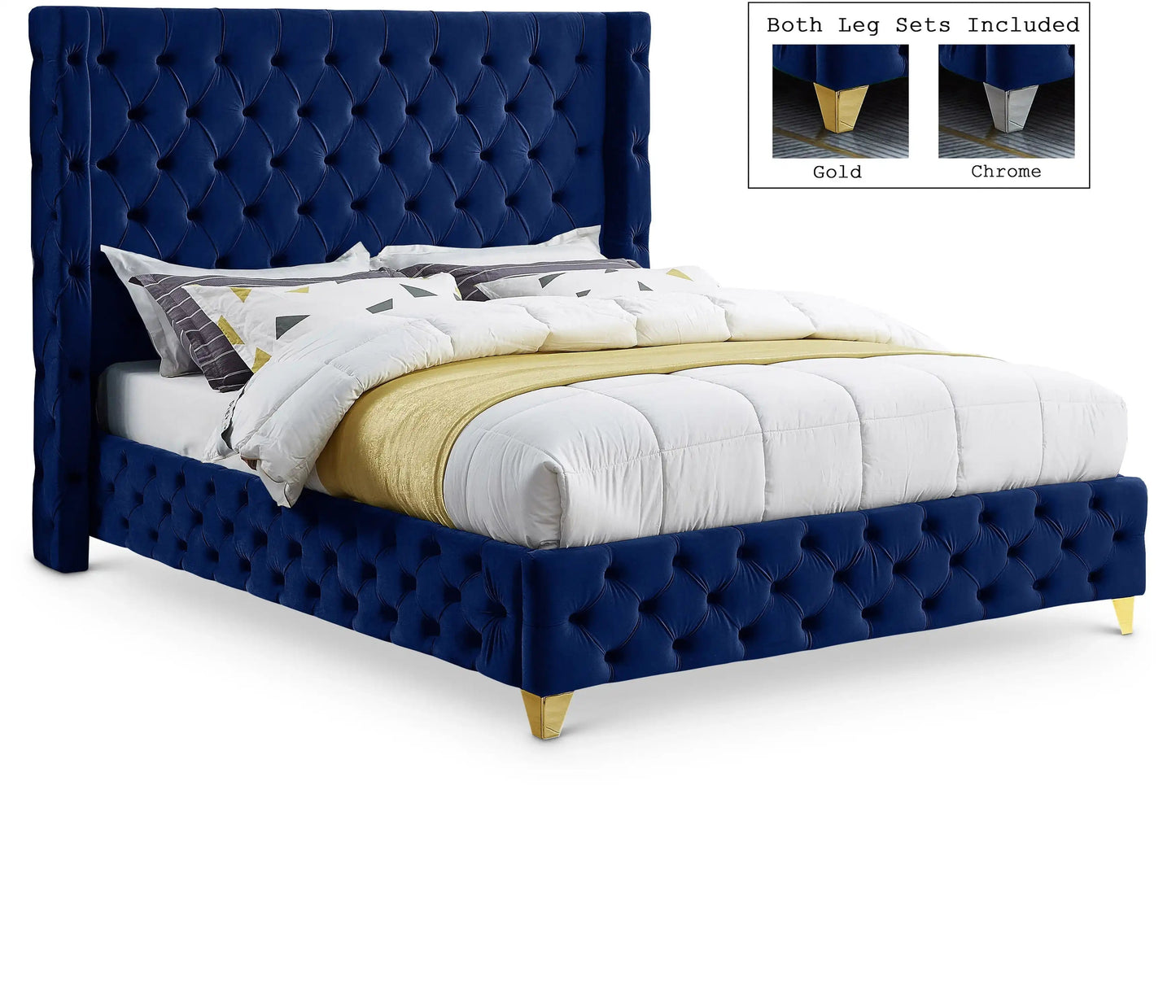 Savan - Bed, Queen, Beige