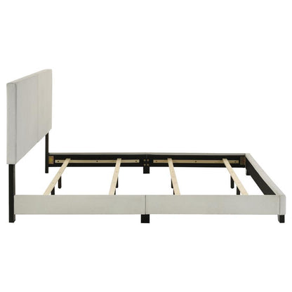 Dorian - Upholstered Panel Bed, Full, Black
