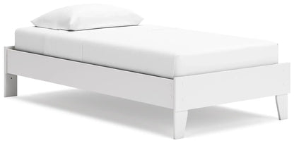 Socalle - Platform Bed, Twin, White