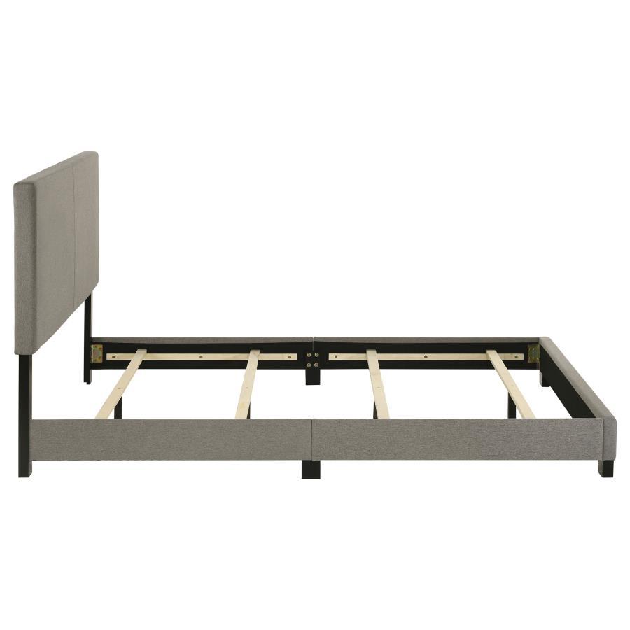 Dorian - Upholstered Panel Bed, Full, Black