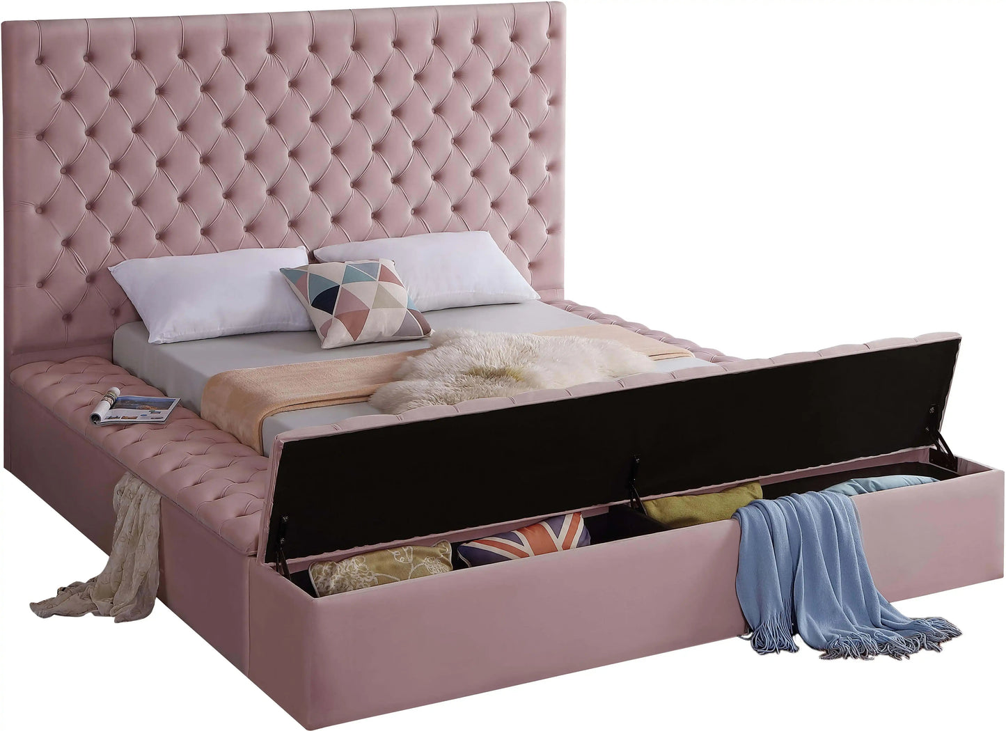 Bliss - Bed, Queen, Dark Gray