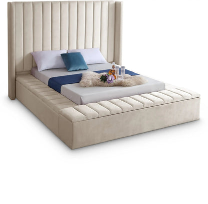 Kiki - Bed, King, Black