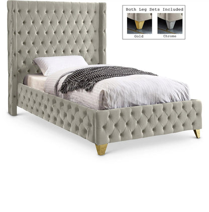 Savan - Bed, Queen, Beige