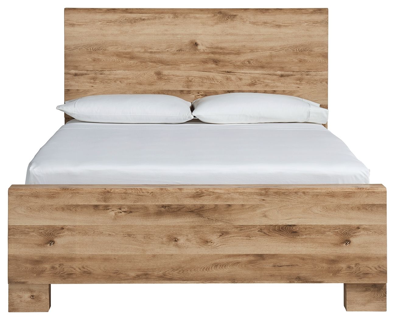 Hyanna - Panel Bed, Twin, Beige