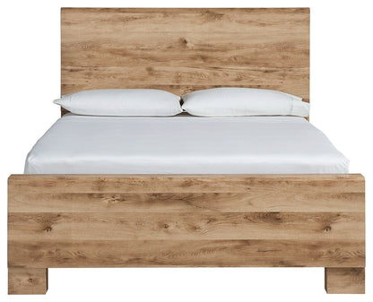 Hyanna - Panel Bed, Twin, Beige