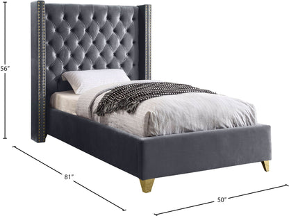 Barolo - Bed, Twin, Blue