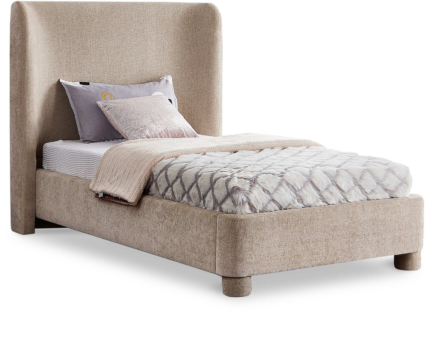 Penny - Chenille Fabric Bed