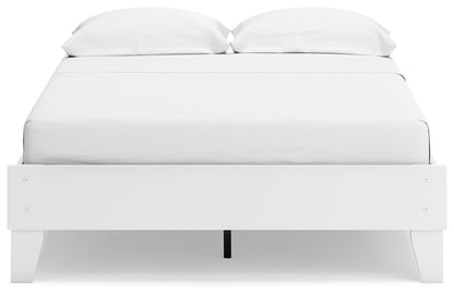 Socalle - Platform Bed, Twin, White