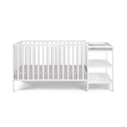 Palmer - 3-in-1 Convertible Crib / Changer Combo, Beige