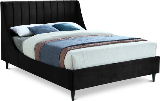Eva - Velvet Bed, Twin, Green
