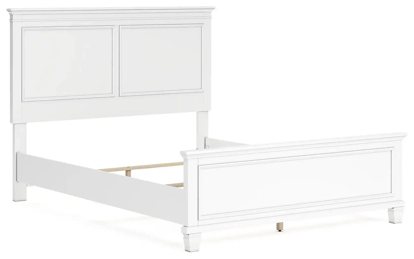 Fortman - Panel Bed, Full, White