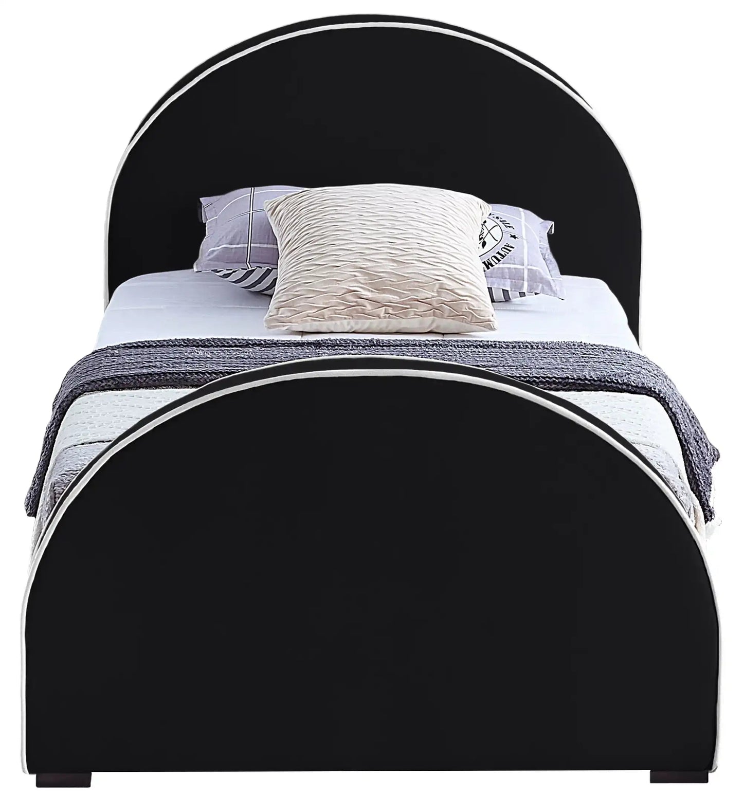 Brody - Bed, Full, Black