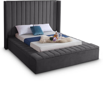 Kiki - Bed, King, Black