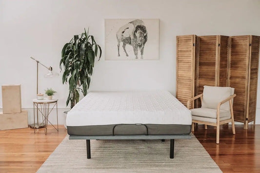 8 Gel Memory Foam Mattress, Full, White