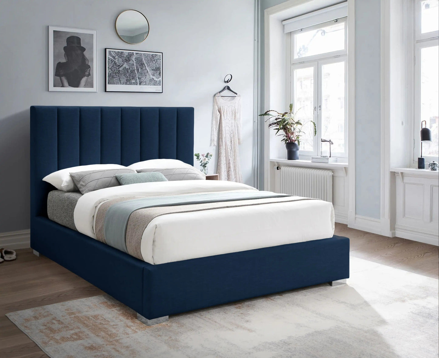 Pierce - Bed, Twin, Blue