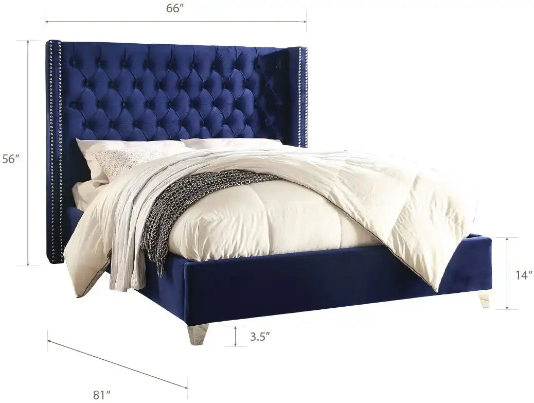 Aiden - Bed, King, Beige