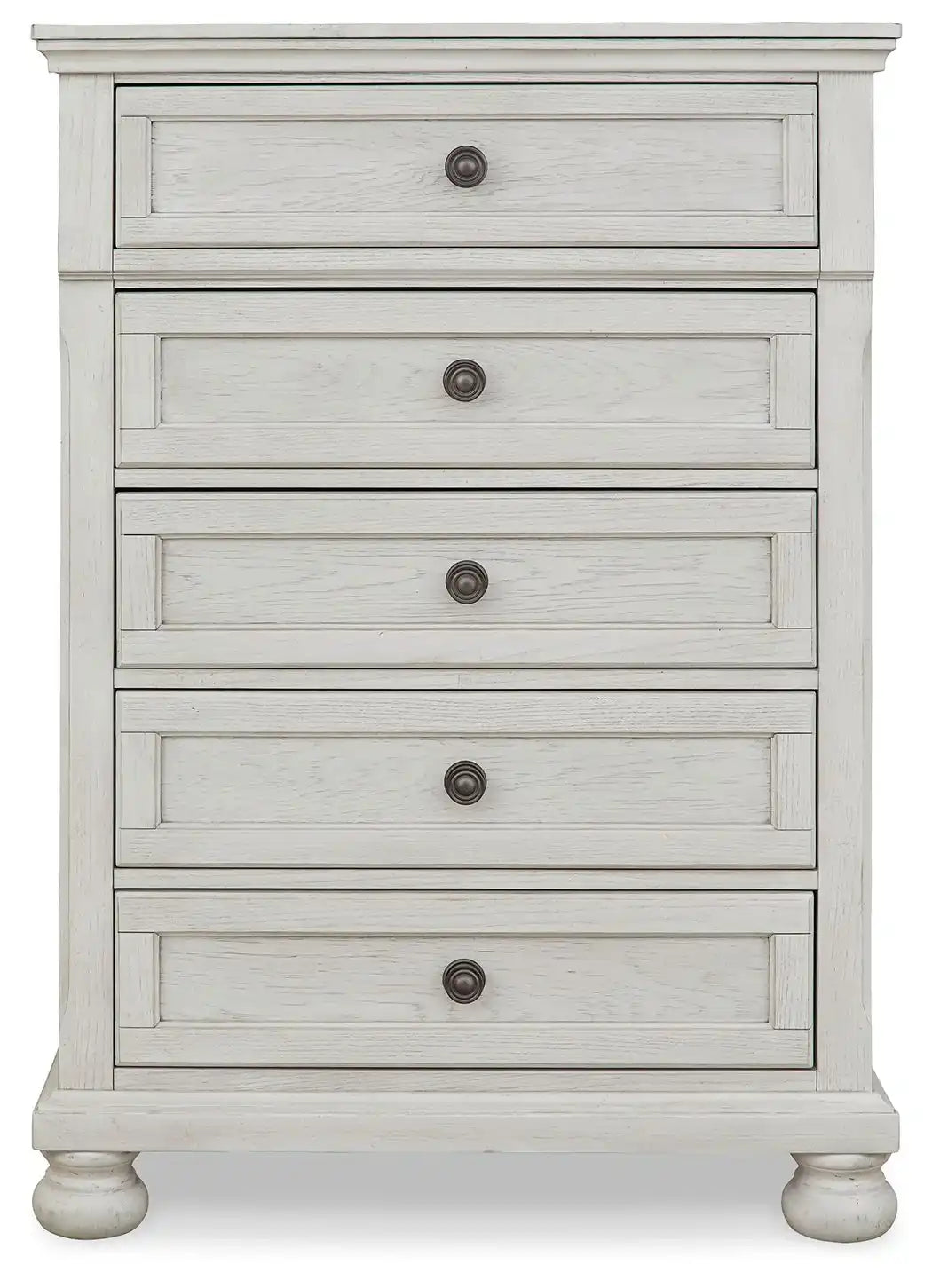 Robbinsdale - Five Drawer Chest - Youth - Antique White