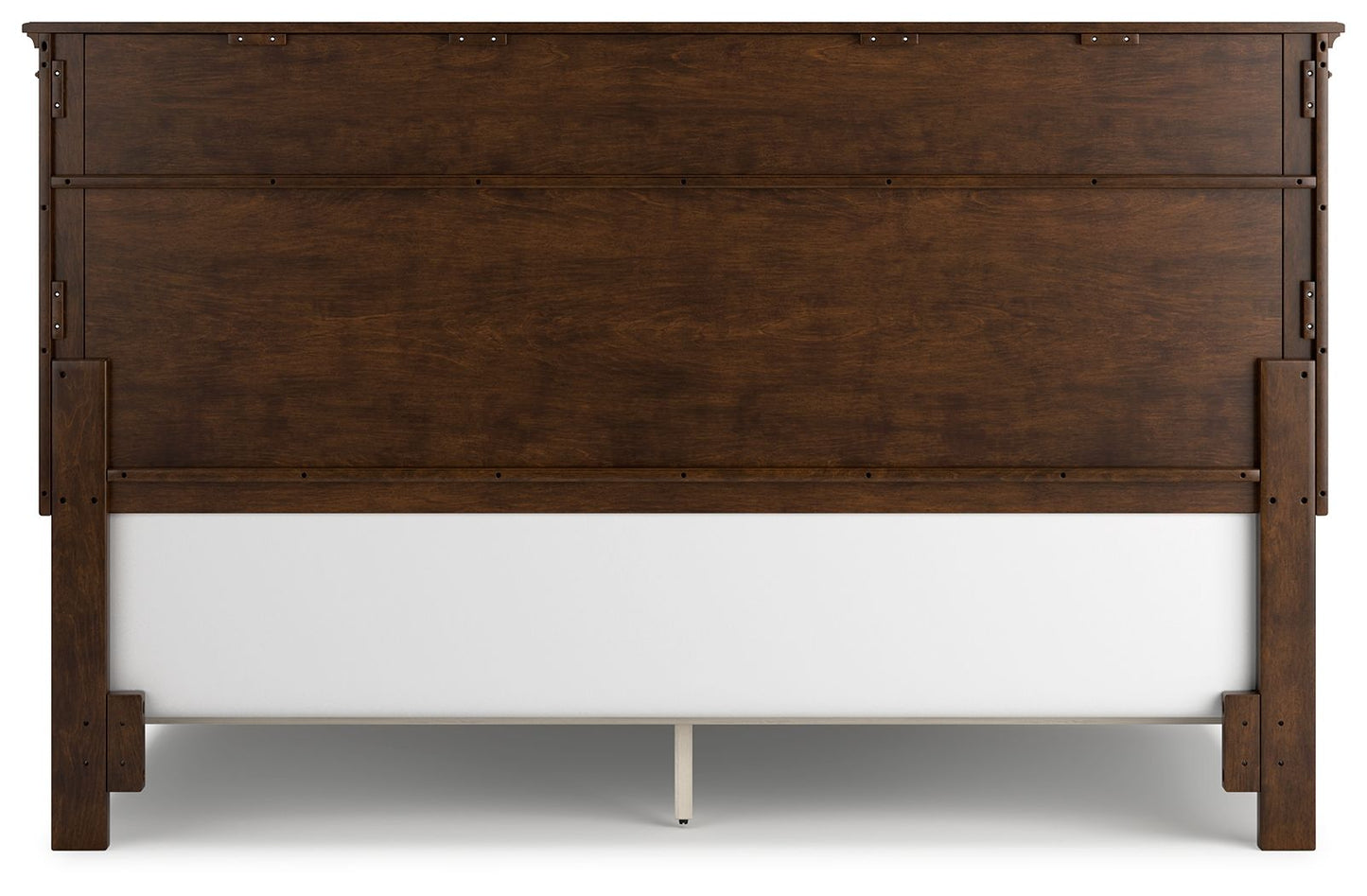 Danabrin - Panel Bed, Twin, Dark Brown