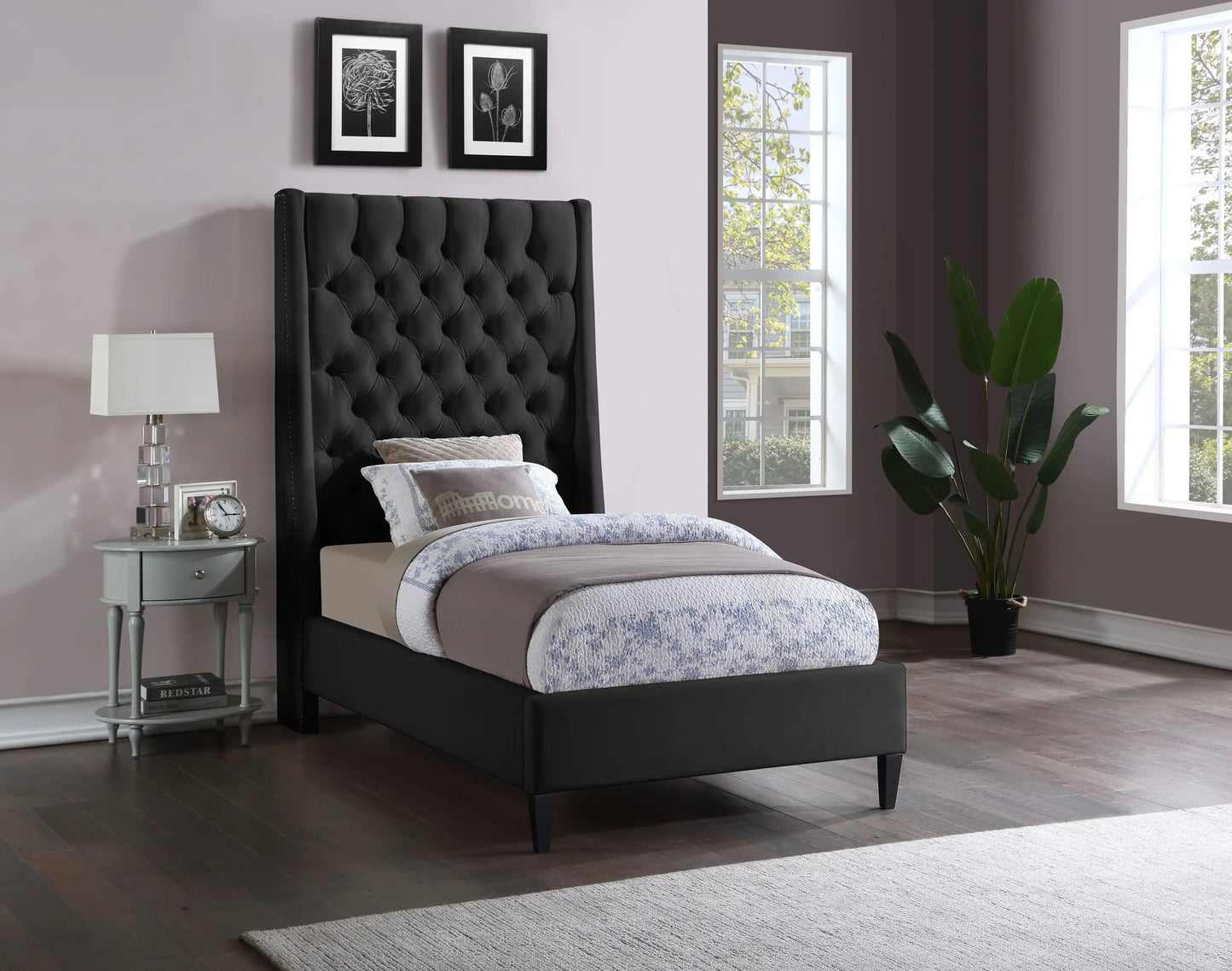 Fritz - Bed, Twin, Beige
