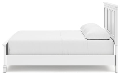 Fortman - Panel Bed, Full, White