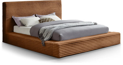 Dexter - Upholstered Bed, Full, Dark Brown