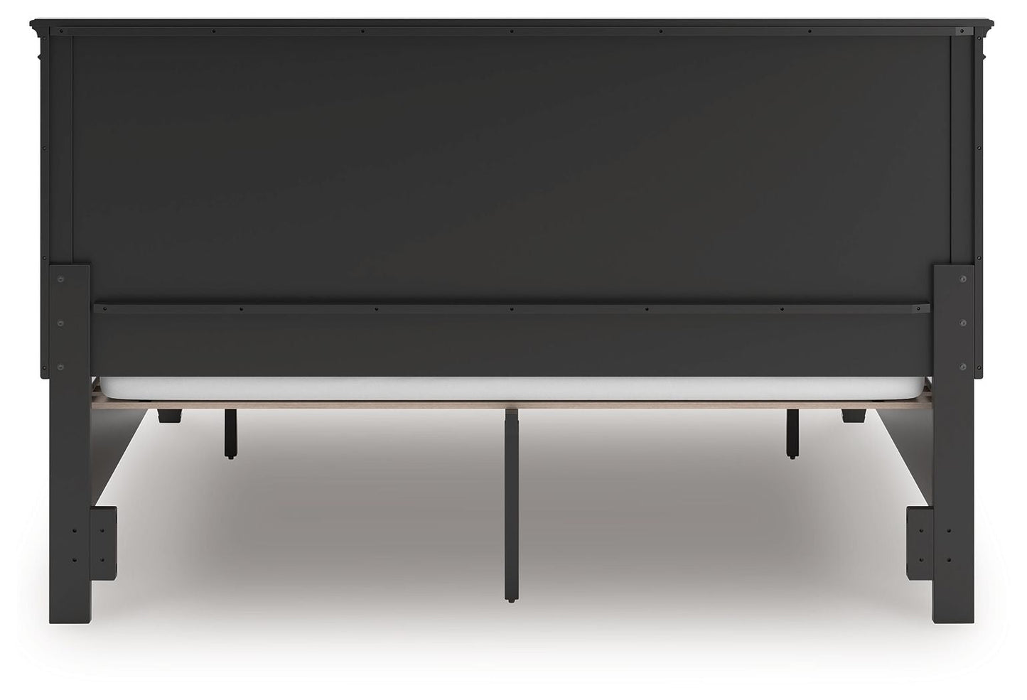 Lanolee - Panel Bed, Queen, Black