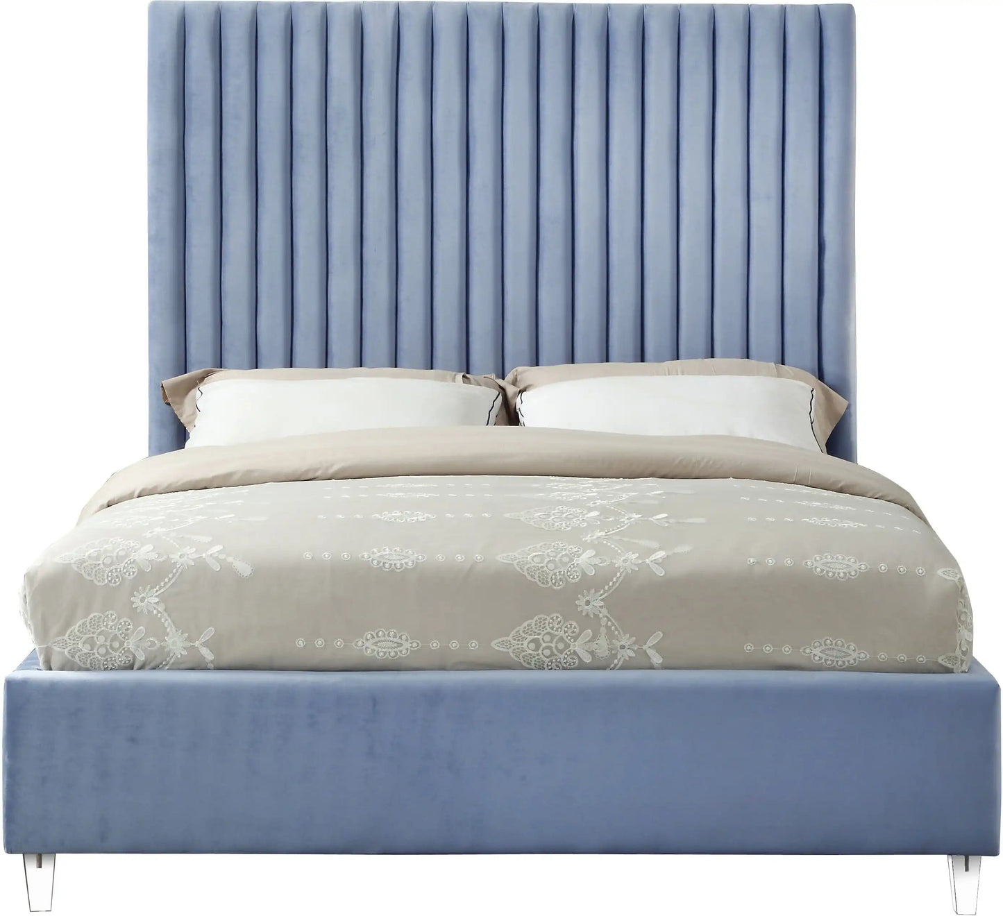 Candace - Bed, Full, Beige
