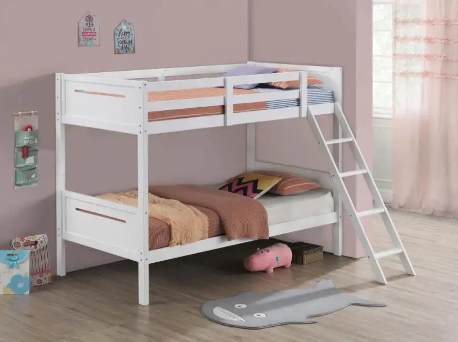 Littleton - Bunk Bed, Twin over Twin, Black