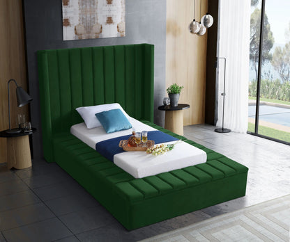 Kiki - Bed, King, Black