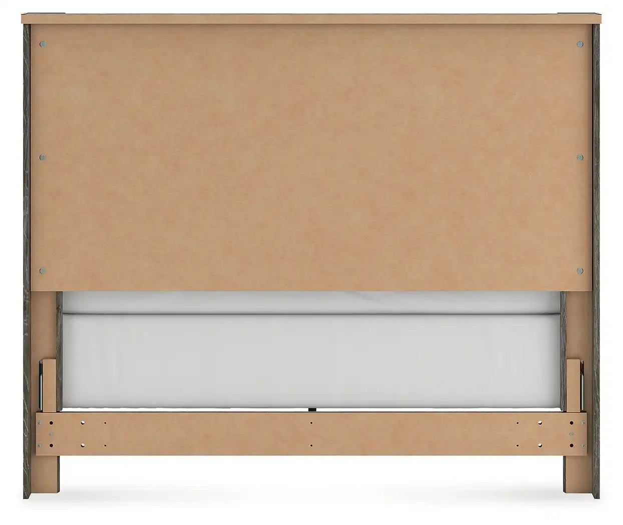 Frandern - Panel Bed, Full, Gray