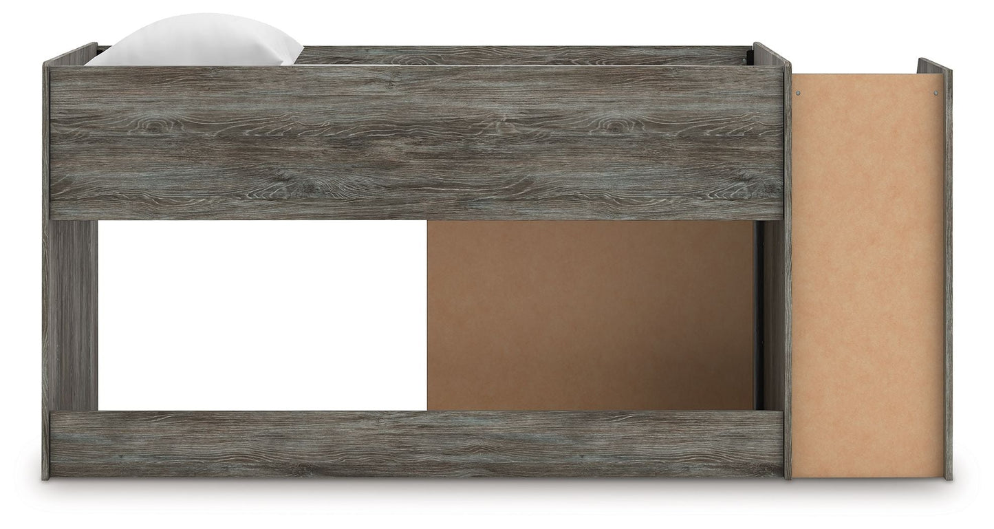 Frandern - Loft Bed, Twin, Gray
