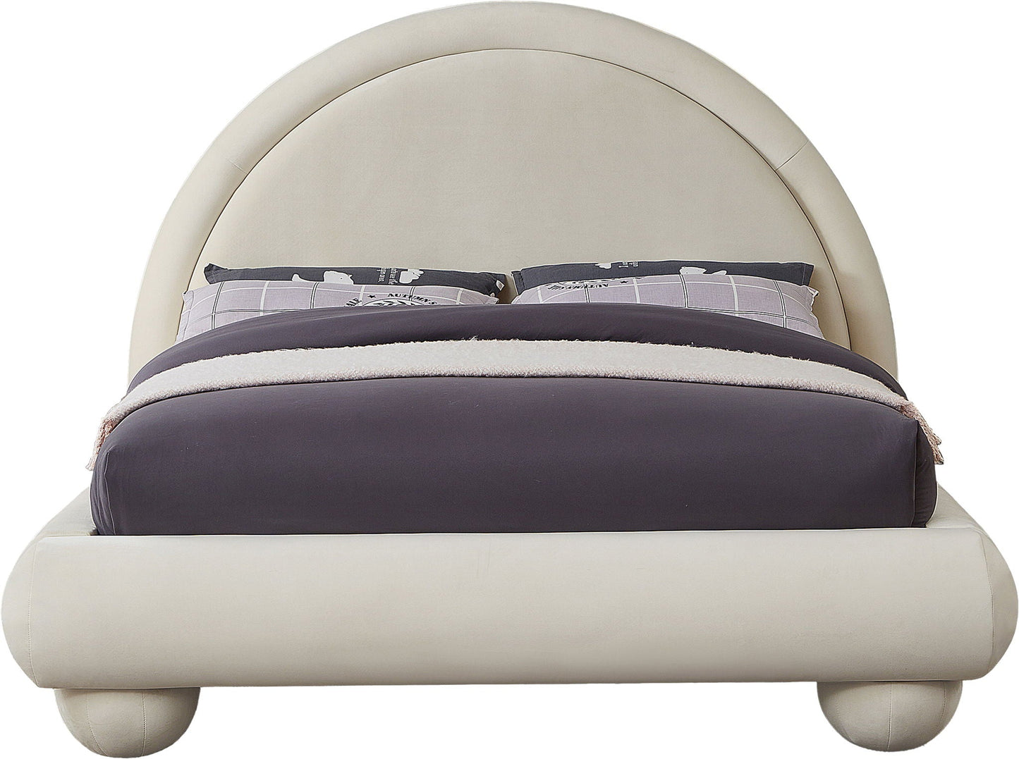 Madrid - Upholstered Bed, Full, Beige