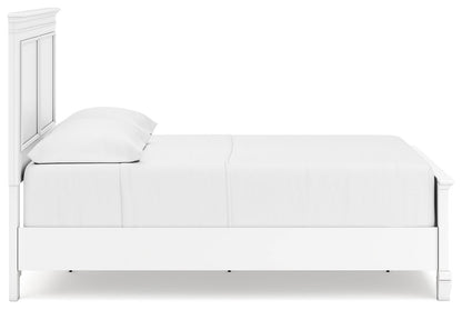 Fortman - Panel Bed, Full, White