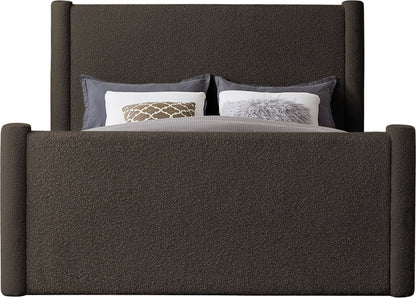 Elias - Boucle Bed, Full, Black