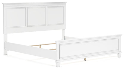 Fortman - Panel Bed, Full, White