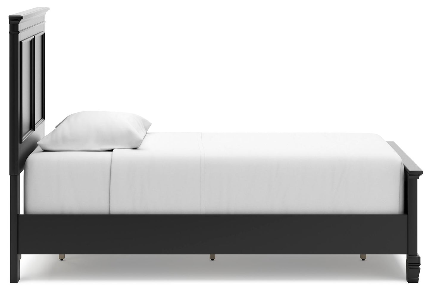 Lanolee - Panel Bed, Queen, Black