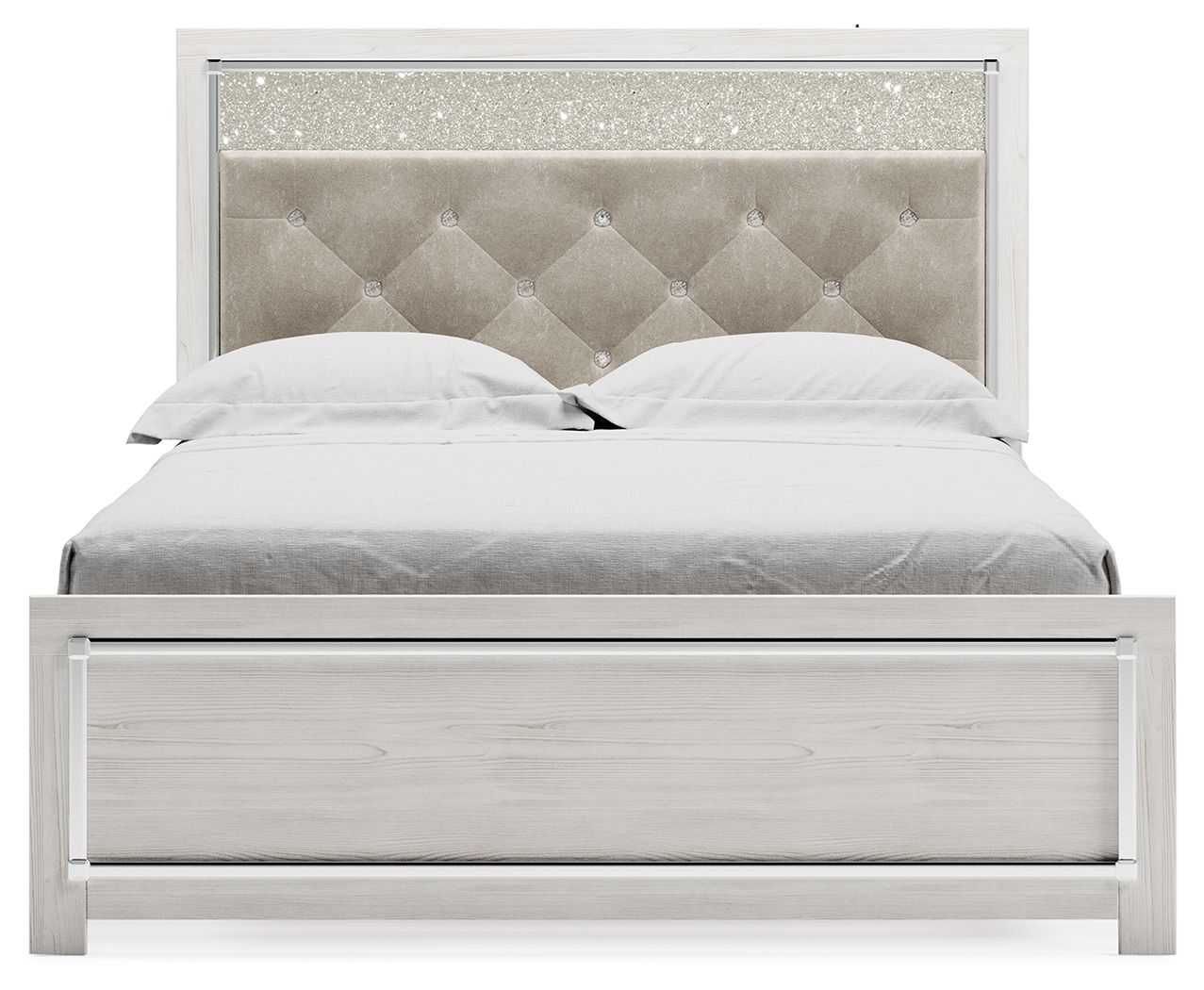 Altyra - Panel Bed, Twin, White